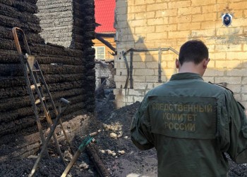 Уголовное дело возбудили по факту гибели ребенка при пожаре на Бору