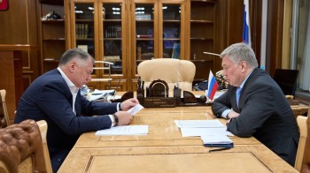 Марат Хуснуллин обсудил с ульяновским губернатором инфраструктурные проекты в регионе