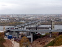 В Н.Новгороде в течение ноября будет установлена система автоматической антигололедной обработки дорог на подъезде к метромосту - Жижин

