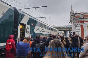 Двухэтажный поезд «Буревестник» начал курсировать между Нижним Новгородом и Москвой