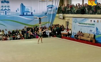 Кировчанки завоевали золото чемпионата России по спортивной акробатике