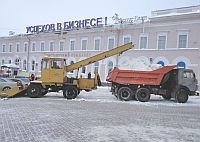 С улиц Н.Новгорода за сутки вывезено более 4 тыс. кубометров снега 