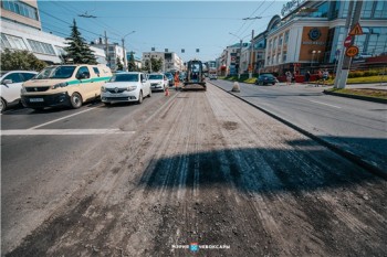 Улицу Композиторов Воробьёвых в Чебоксарах переделывают