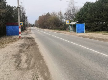 Шестнадцать остановок установят на подъезду к Бору в рамках нацпроекта