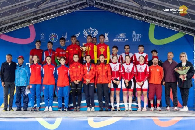 Сборная Чувашии выиграла Спартакиаду молодёжи России по маунтинбайку