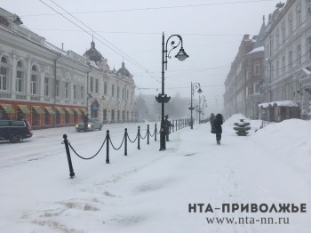 Метель с сильным ветром прогнозируются в Нижегородской области 15-16 февраля