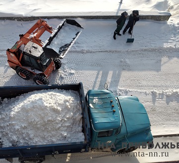 Дополнительные места для складирования снега подбирают в Казани