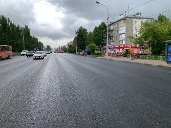 Свыше 7 тысячи квадратных метров дорог отремонтировали в Ленинском районе Нижнего Новгорода в 2020 году