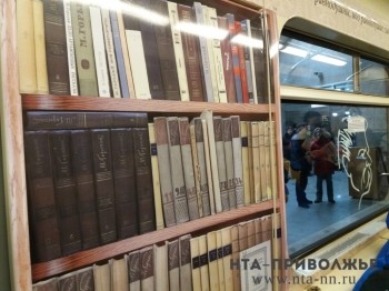 Буккроссинг начал действовать в фирменном составе поезда &quot;Горький&quot; нижегородского метрополитена