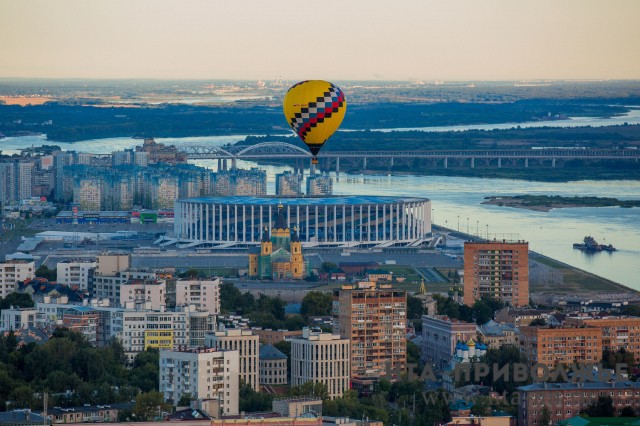 Бесплатные привязные подъёмы на воздушных шарах организуют к 800-летию Нижнего Новгорода
