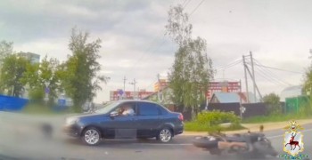 Мотоциклист погиб после ДТП с автомобилем "Лада" в Кстово Нижегородской области