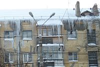 Нижегородская Госжилинспекция не удовлетворена работой по удалению сосулек в Советском районе Н.Новгорода