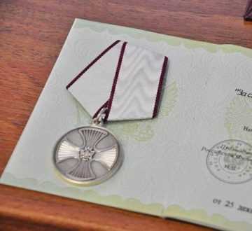 Нижегородку-участницу СВО отметили медалью "За спасение погибавших" 