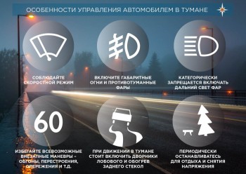 Сильный туман ожидается в Самарской области