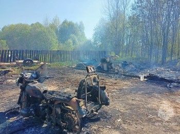 33-летний мужчина погиб на пожаре в жилом доме в Нижегородской области