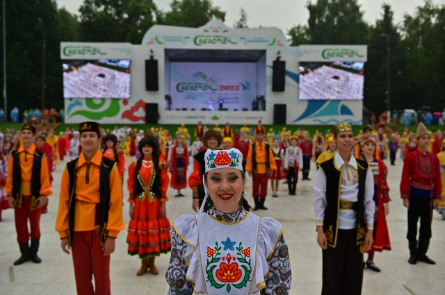 Волжский Сабантуй открыли в Автозаводском парке Нижнего Новгорода 9 июля