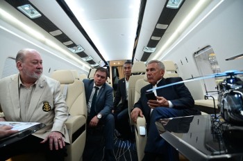Король Малайзии Султан Ибрагим оценил казанские Ми-38