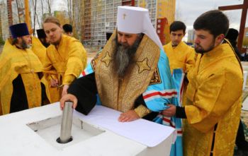 Храм в честь святого благоверного князя Георгия Всеволодовича заложен в Нижнем Новгороде на улице Героя Шнитникова 11 октября