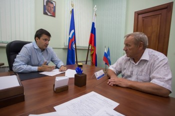 Денис Москвин провёл приём граждан в региональной общественной приемной председателя партии &quot;Единая Россия&quot;