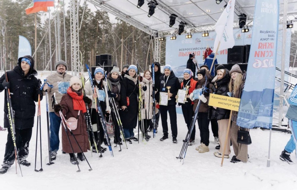 Более 20 тыс. жителей Татарстана вышли на "Лыжню России-2026"