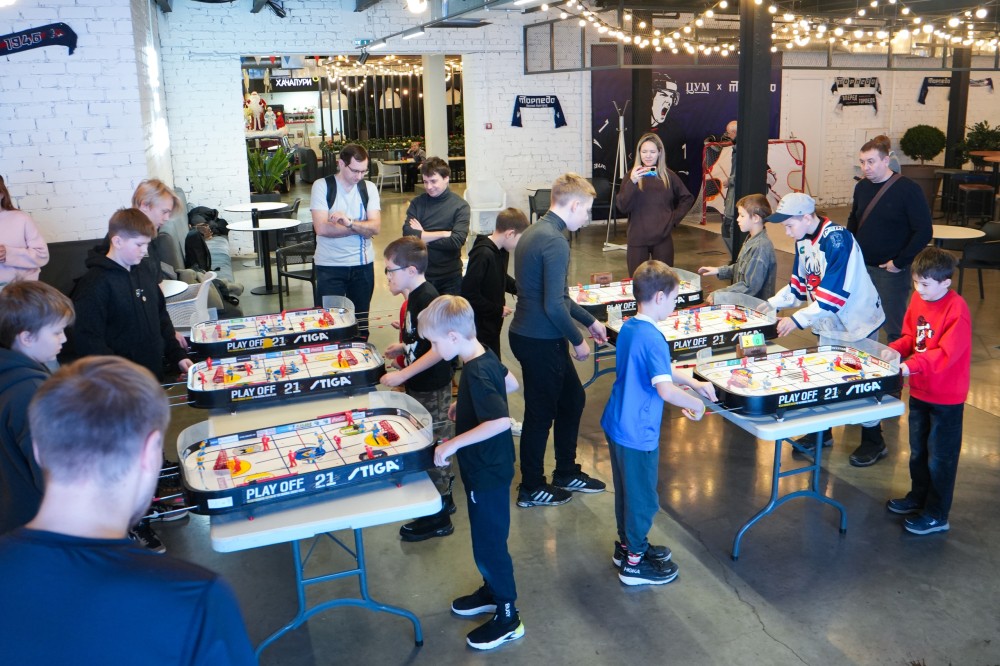 3-й этап Чемпионата по настольному хоккею пройдет в ЦУМе