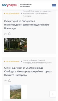 Глеб Никитин проголосовал за обновление общественных пространств в 2027 году