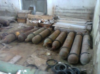 Баллоны с жидким хлором обнаружены у водозабора в Мурашинском районе Кировской области