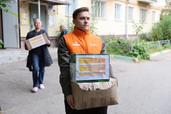 Нижегородские волонтёры отправили тонну помощи в Курскую область