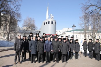 Посвященное Дню моряка-подводника мероприятие состоялось в Нижегородском кремле