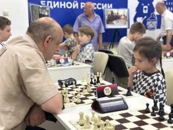 Региональный этап открытого шахматного турнира в Нижнем Новгороде в Штабе общественной поддержки