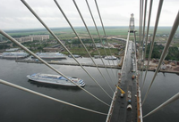 Открытие вантового моста через Оку в районе Навашино состоится в октябре 2009 года – ГУСАД