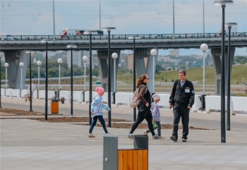 Охрану усилили на Красной площади Чебоксар