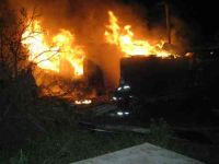 Жилой дом сгорел в Канавинском районе Нижнего Новгорода