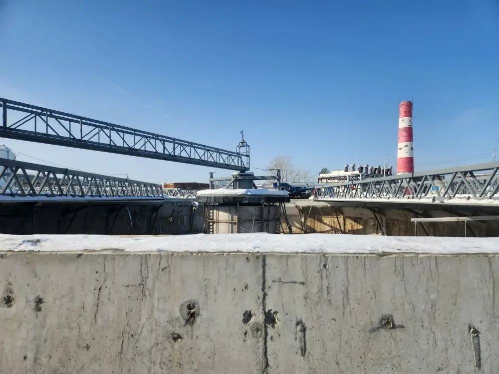 Конструкции пострадавшего сооружения убрали на нижегородской станции аэрации 