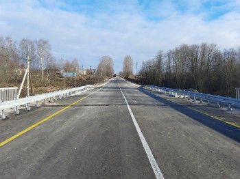Мост через реку Санахту построили в Чкаловском районе за 83,97 млн рублей