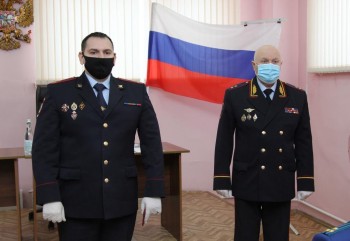 Начальник ГУ МВД России по Нижегородской области Юрий Арсентьев представил нового главу кулебакского отдела полиции (ВИДЕО)