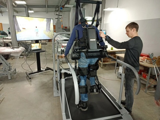 Произведенный в Нижегородской области роботизированный комплекс для локомоторной терапии поставят в Индию