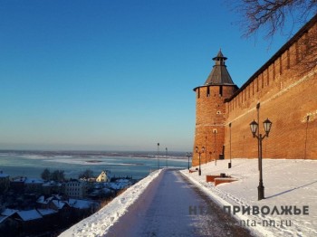 Перепады от -10 до 0 градусов прогнозируются в Нижегородской области к концу рабочей недели