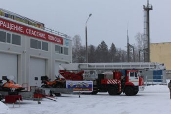 Подъемник и беспилотник переданы пожарным Сарова Нижегородской области в преддверии нового года