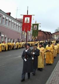 В центре Н.Новгорода 19 апреля в связи с прохождением Крестного хода будет приостановлено движение транспорта