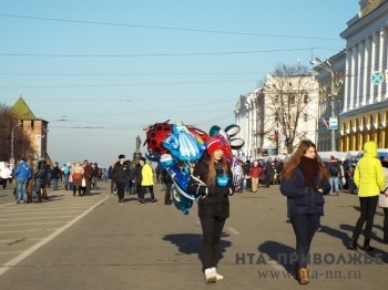 Празднование Дня народного единства проходит в Нижнем Новгороде
