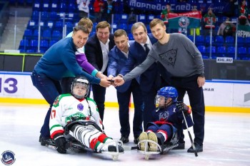 Детский турнир по следж-хоккею впервые прошел в Нижнем Новгороде