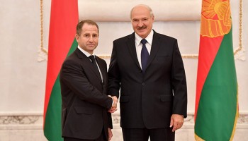 Михаил Бабич передал верительную грамоту президенту Белоруссии Александру Лукашенко