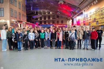 Нижегородские школьники побывали в парке "Патриот" Нижегородские школьники побывали в парке "Патриот"
