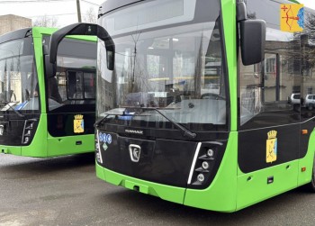 Первую партию автобусов на газу поставили в Киров Первую партию автобусов на газу поставили в Киров