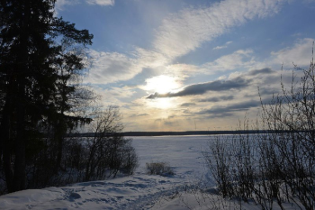 Спуск воды начали на Ижевском пруду с 10 февраля