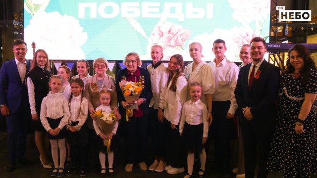 Праздничный концерт ко Дню Победы прошёл в  ТРК "НЕБО"