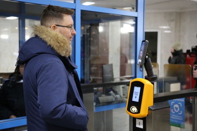 Оплата проезда по биометрии введена в метро Самары