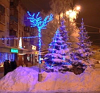 Новогодние ели в Н.Новгороде не будут демонтироваться до особого распоряжения градоначальника
