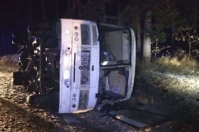 Количество пострадавших в перевернувшемся автобусе в Нижегородской области увеличилось до 11